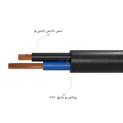 کابل افشان 4*2 سیمیا