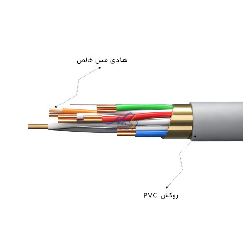 کابل مخابراتی 6 زوج هوایی سیمیا