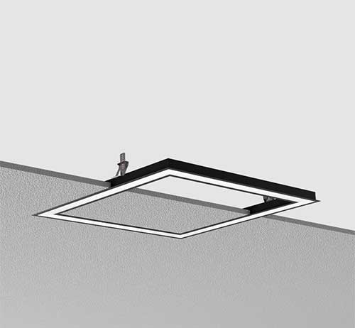 چراغ کادر 60×60 توکار ایلیت دیفیوزری