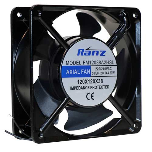 فن رک رانز FM12038A2HSL؛ فن 220 ولت 12 در 12 RANZ