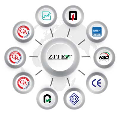 تاییدیه های برند زیتکس